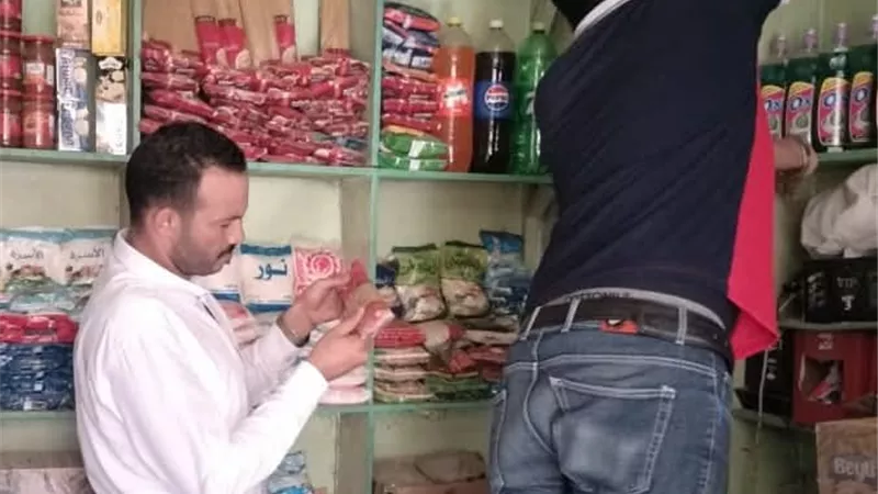 تموين  بندر دسوق  تحرير 8 محاضر جنح خلال حملة بدسوق
