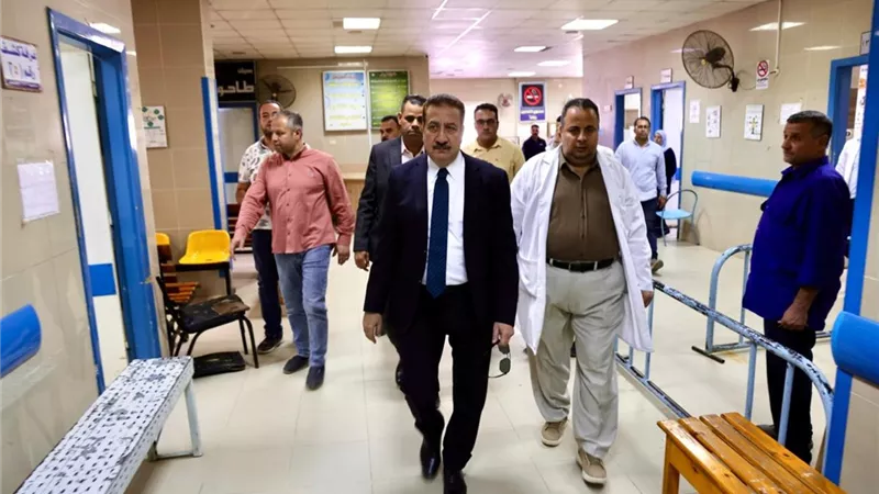 ​40 مليون جنيه لتطوير الرعاية الصحية: محافظ المنوفية يتابع إنشاءات مستشفى الرمد الجديد