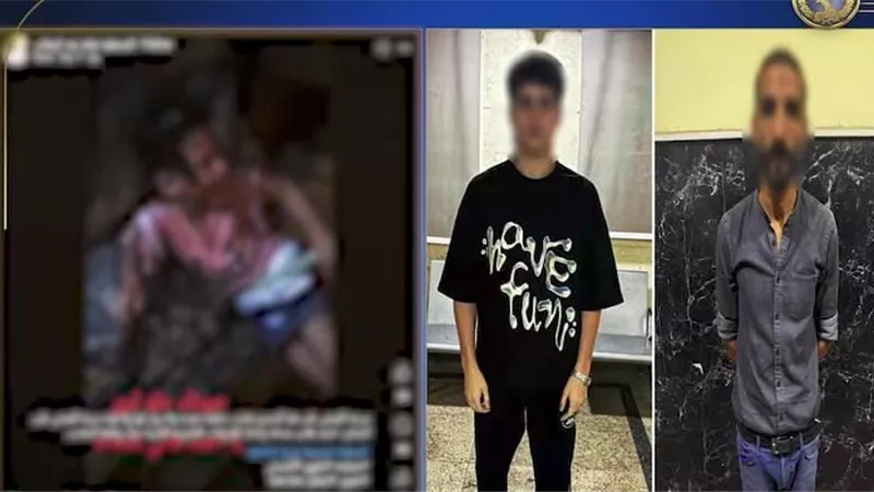 ضبط شخص نشر فيديو قديم لتقييد طفلة بسبب خلافات عائلية في الجيزة