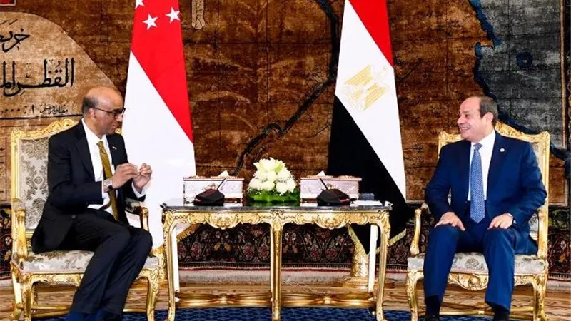 مصر وسنغافورة تخططان لإبرام اتفاقية تجارة حرة