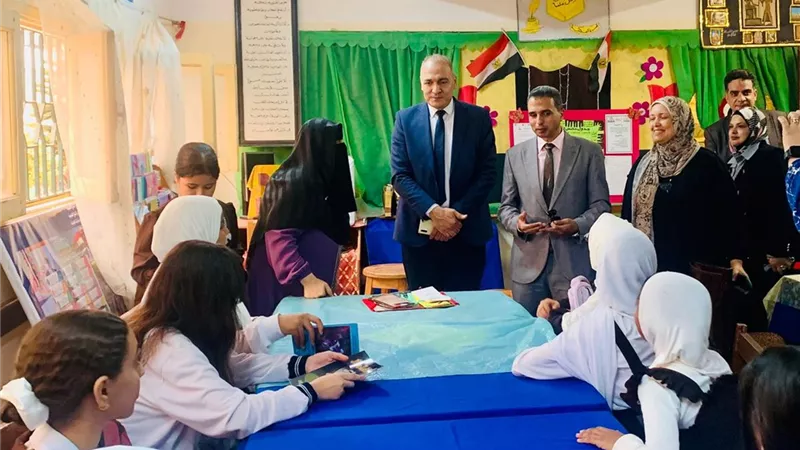 وكيل تعليم كفر الشيخ يستقبل رئيس الإدارة المركزية للتعليم 