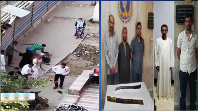 ضبط المتهمين بالتعدي علي حارس عقار وزوجته في الطالبية 
