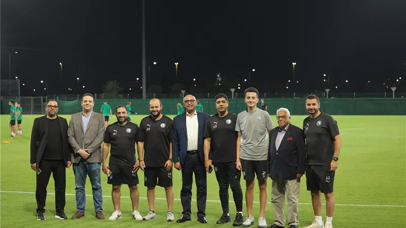 القنصل المصري يدعم بيراميدز قبل مواجهة الأهلي السعودي