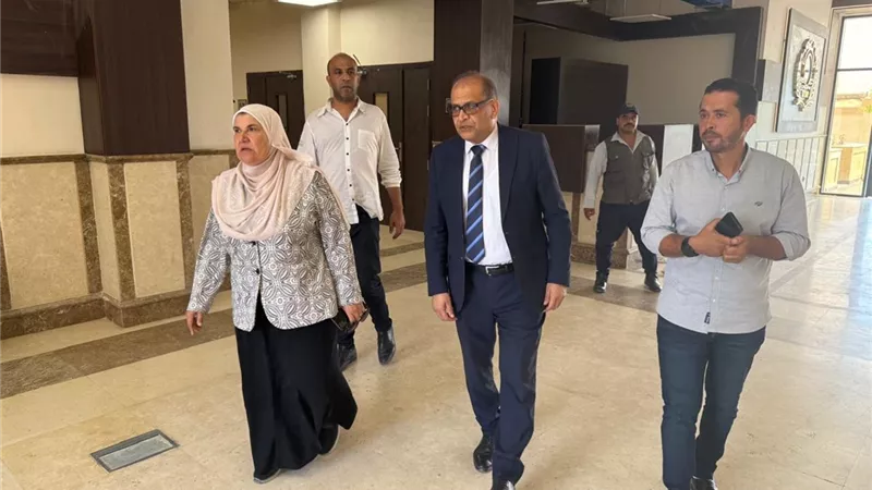 جولة تفقدية لانتظام الدراسة بجامعة الإسماعيلية الجديدة الأهلية في ثاني أيامها