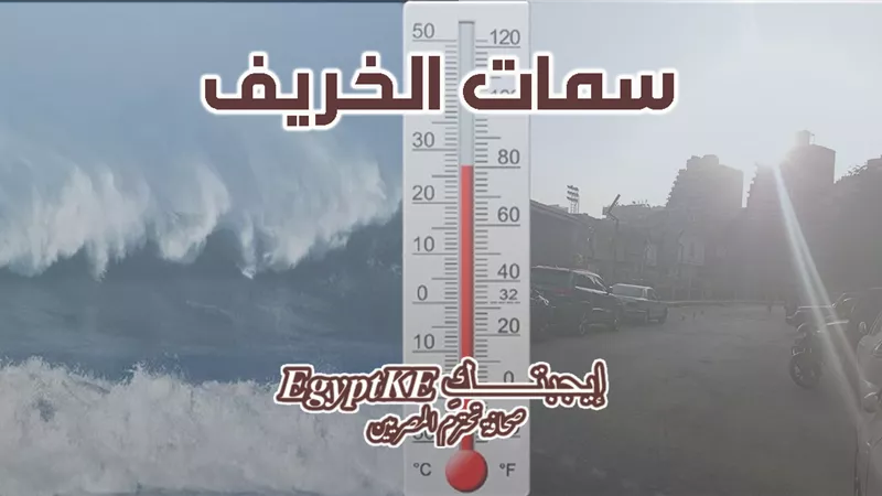 الطقس اليوم في مصر.. تقلبات خريفية وأمطار وأمواج (بيان عاجل من هيئة الأرصاد الجوية)