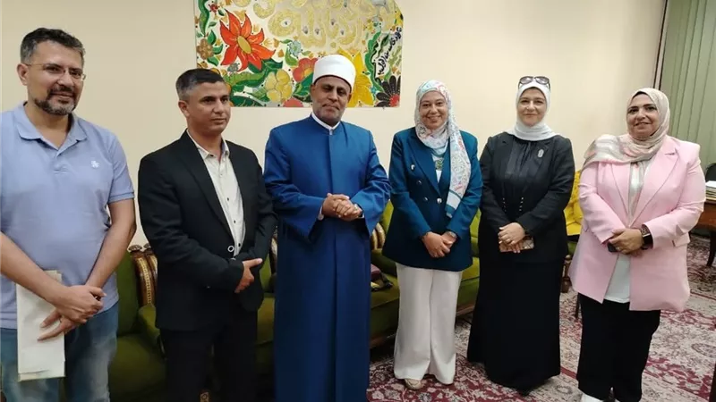 كفر الشيخ الأزهرية تشارك بالاجتماع التنسيقي لوحدة البناء والدعم النفسي