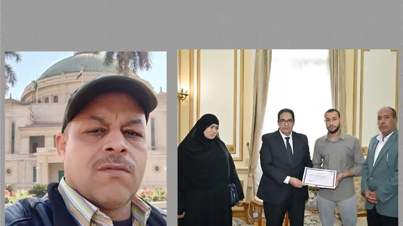 تقديرًا لمجهوداته.. جامعة القاهرة تكرّم أسرة رئيس عمال بالمدينة الجامعية بعد وفاته