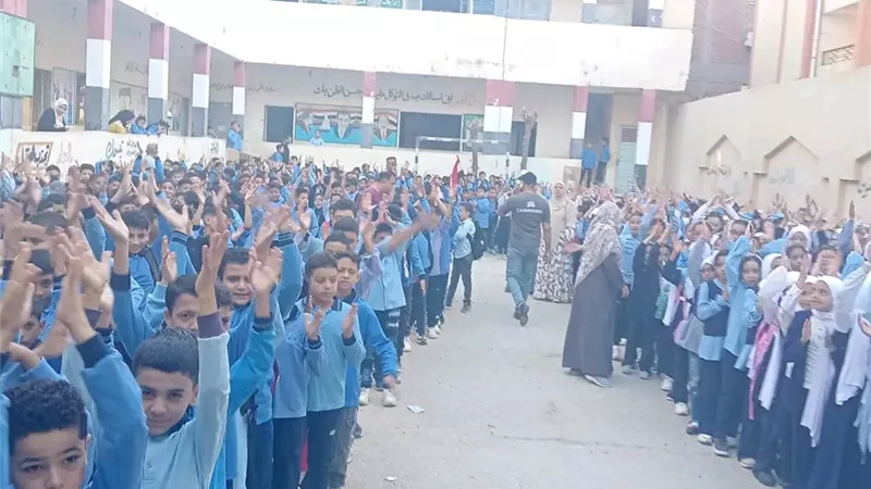  انتظام العملية التعليمية بمعهد الكردي بالدقهلية والتزام الطلاب بالحصص الدراسية |صور