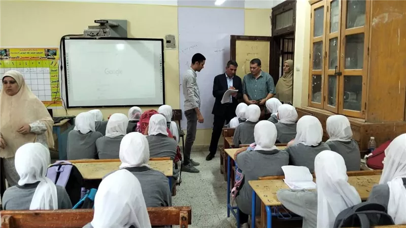 مدينة ناصر تواصل حملات النظافة وتطوير المدارس ضمن خطة شاملة ببنى سويف 