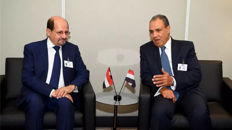 وزير الخارجية يلتقي نظيره اليمني على هامش الجمعية العامة للأمم المتحدة