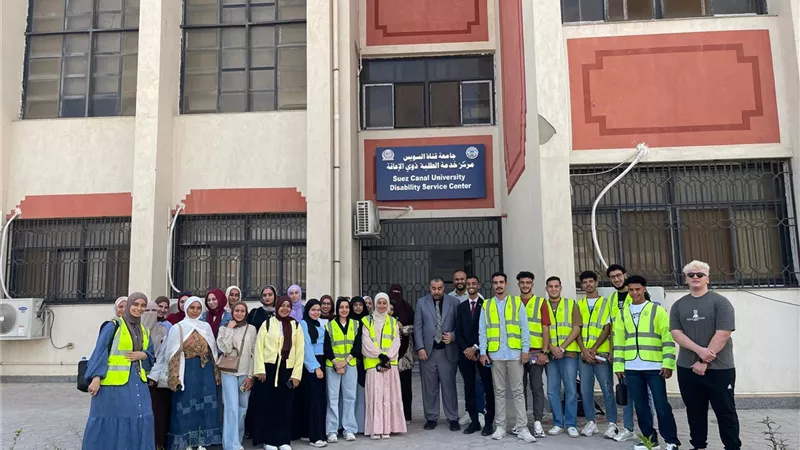 استقبال مميز لطلاب كلية العلوم بجامعة قناة السويس في لقاء تعريفي
