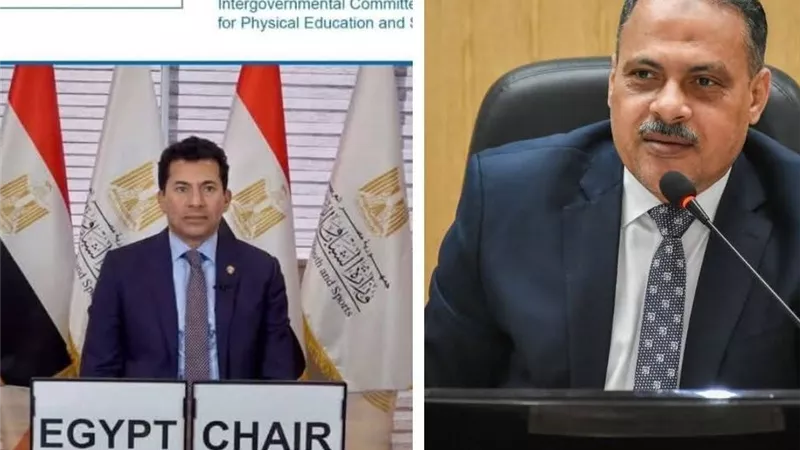 محافظ الشرقية يهنئ وزير الرياضة لفوزه برئاسة اللجنة البدنية باليونسكو