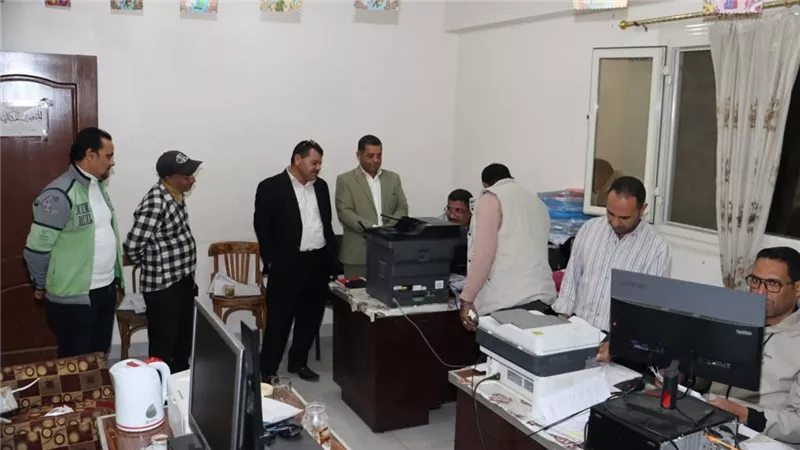إجراءات صارمة لوقف التعديات وتحسين المشهد الحضاري بمركز بني سويف