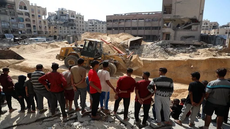 «الحدث»: استئناف البحث عن جثمان آخر رهينة إسرائيلية في غزة|فيديو