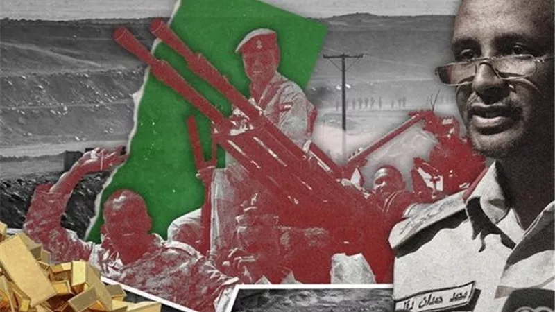 ذهب بلعنة الدم.. المعدن الأصفر يُشعل الحرب في السودان|صور 