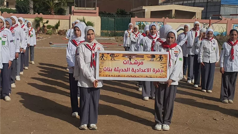 مدير تعليم الغربية يشارك بفعاليات التقييم الجمهوري لفرق المرشدات