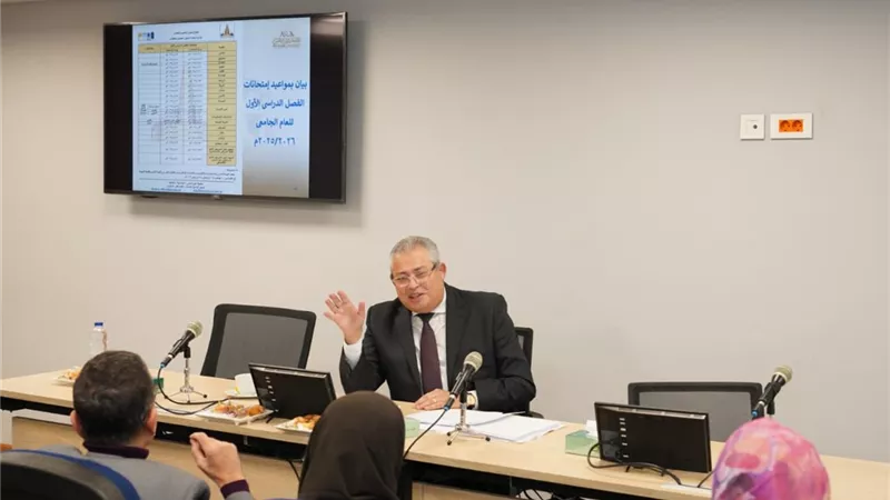 مجلس التعليم بجامعة عين شمس يؤكد الجاهزية للامتحانات