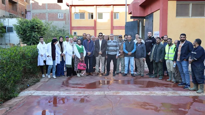 إبراهيم فودة يتفقد أعمال تطوير شبكات الصرف الصحي ومحطة مياه بطا بالقليوبية