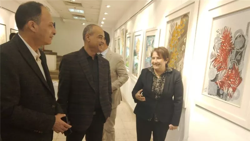 افتتاح معرض 