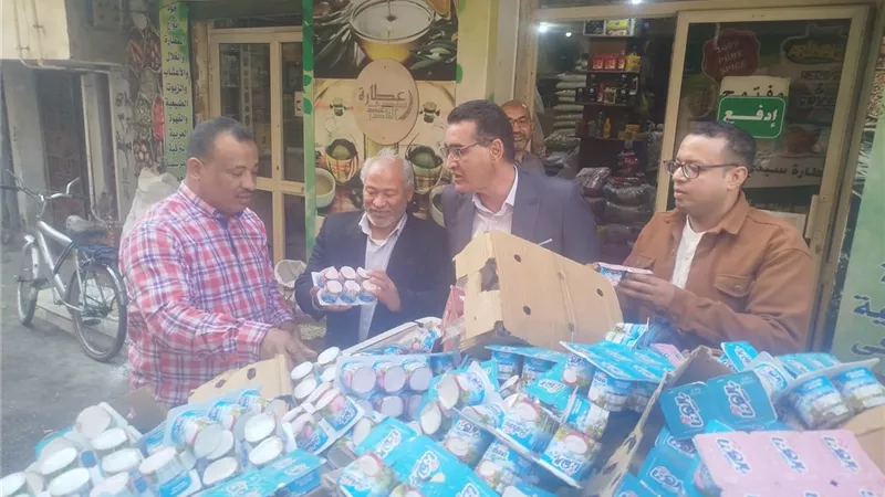 ضبط طن مواد غذائية منتهية الصلاحية في حملة بالأقصر