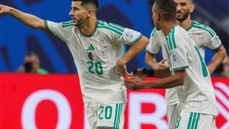 نتيجة وملخص وأهداف مباراة منتخب الجزائر ضد العراق بـ كأس العرب