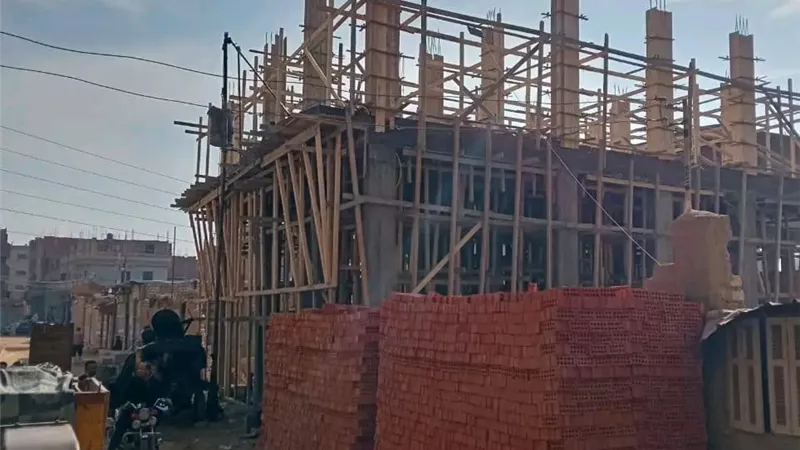 ضبط 8 مخالفات بناء خارج الحيز بالدقهلية وإحالة أصحابها للنيابة العسكرية