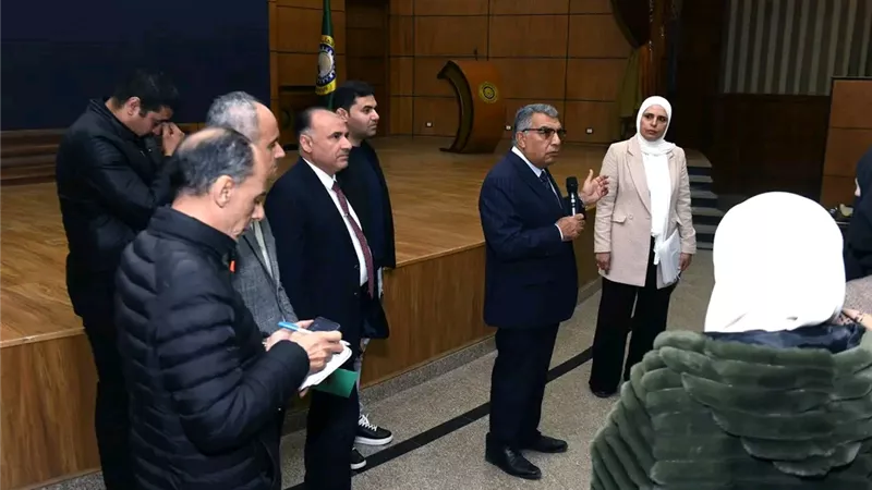 محافظ الدقهلية يتفقد أعمال الدورة التدريبية للتخطيط العمراني