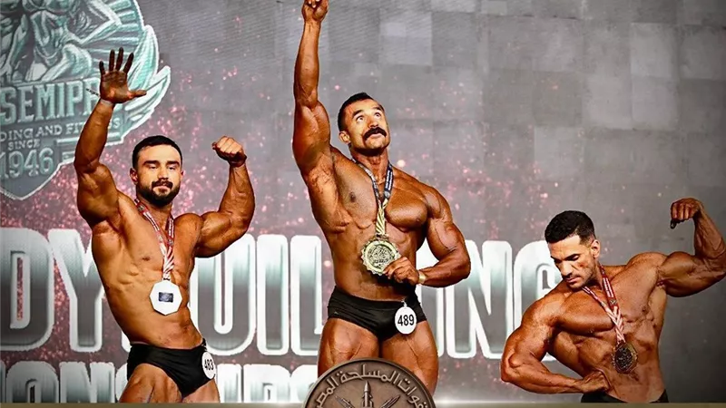 «القوات المسلحة» تحصد 5 ميداليات ببطولة كأس العام لكمال الأجسام 