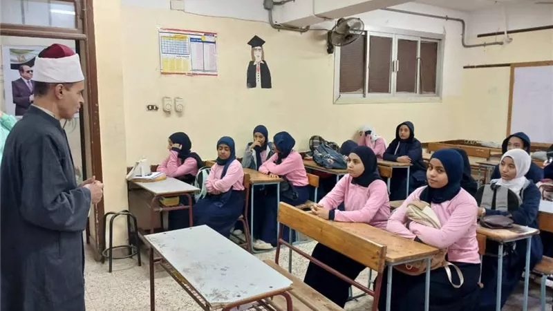 «صحّح مفاهيمك».. «أوقاف القليوبية» تواجه «التشاؤم» بندوات مدرسية للطلاب