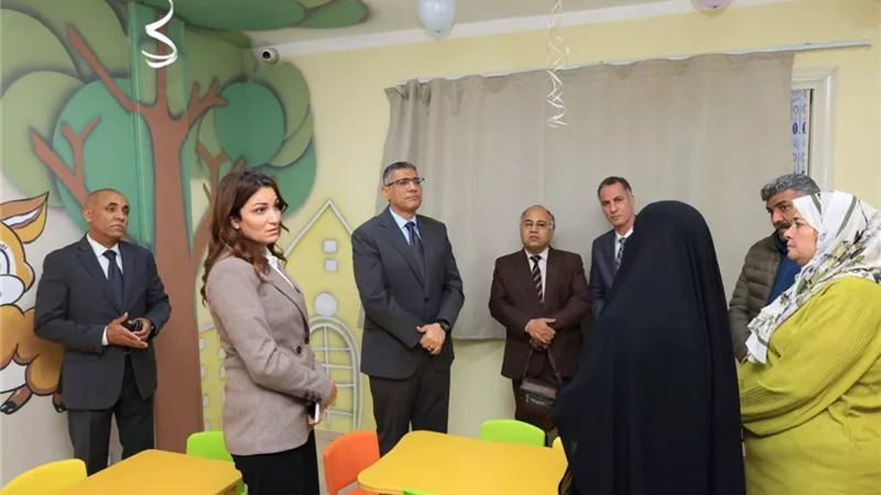 قبل افتتاحه.. محافظ الجيزة يتفقد المجمع الخدمي بمساكن روضة السودان