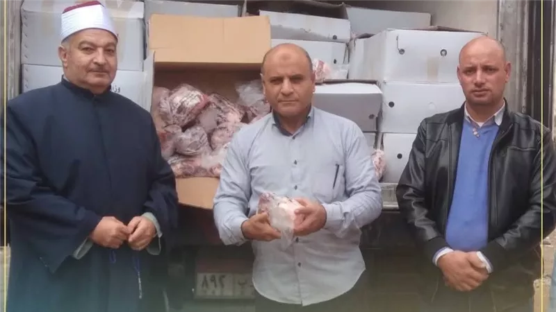 أوقاف البحيرة تسلم 2 طن من لحوم الأضاحي للتضامن الاجتماعي