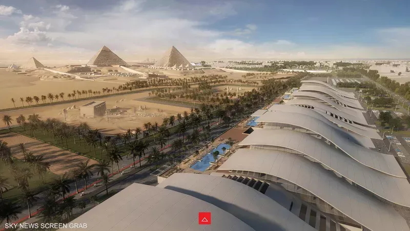 «الحكومة» تكشف خطة تطوير منطقة الأهرامات والمتحف المصري الكبير| فيديو