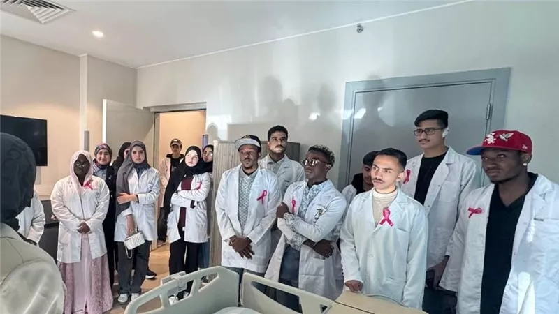 طلاب جامعة الدلتا يزورون مؤسسة بهية لتعزيز الوعي الصحي