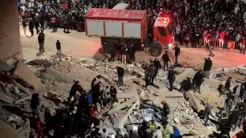المغرب: مصرع 19 شخصًا وإصابة 16 آخرين إثر انهيار مبنيين سكنيين