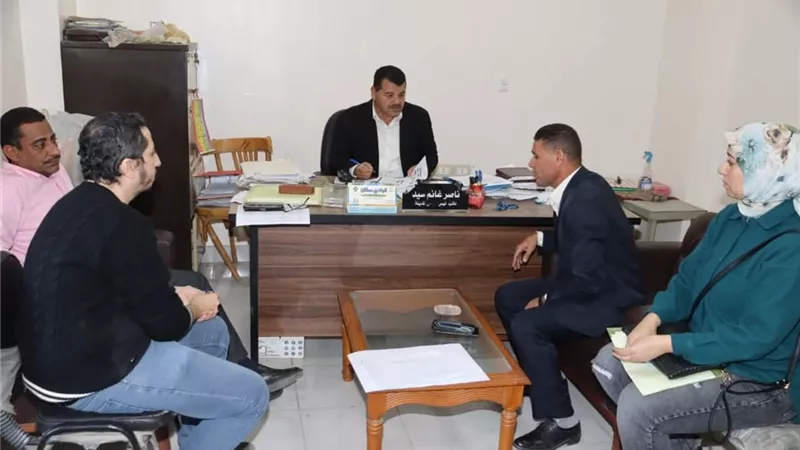 وحدة بني سويف تشن حملات نظافة وتزيل التعديات لحماية الأراضي