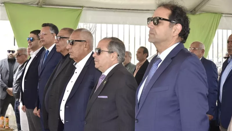 محافظ بورسعيد ورئيس المصري يفتتحان مجمع ملاعب السيد متولي