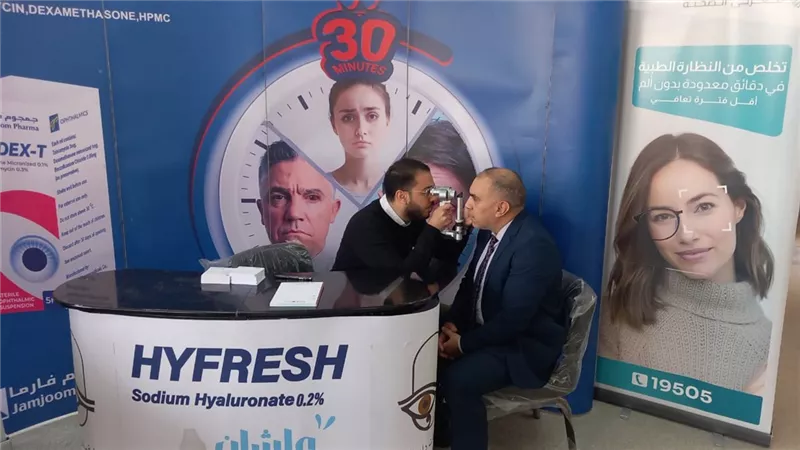 كلية الصيدلة بجامعة العاصمة تنظم حملة توعية وكشف طبي شامل