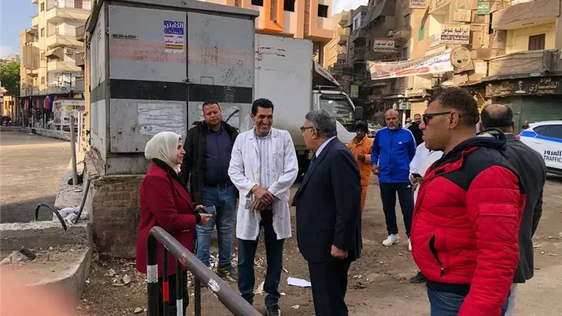 محافظ الدقهلية يتابع مستوى الخدمات بحي غرب المنصورة