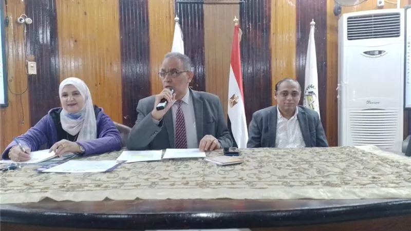تعليم بني سويف يتابع مع مديري المدارس الخاصة الجاهزية للامتحانات