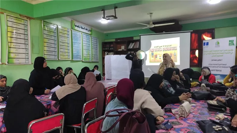 «مياه الأقصر» تنفذ تدريبا وندوة توعوية للجنة المجتمعية بالعديسات