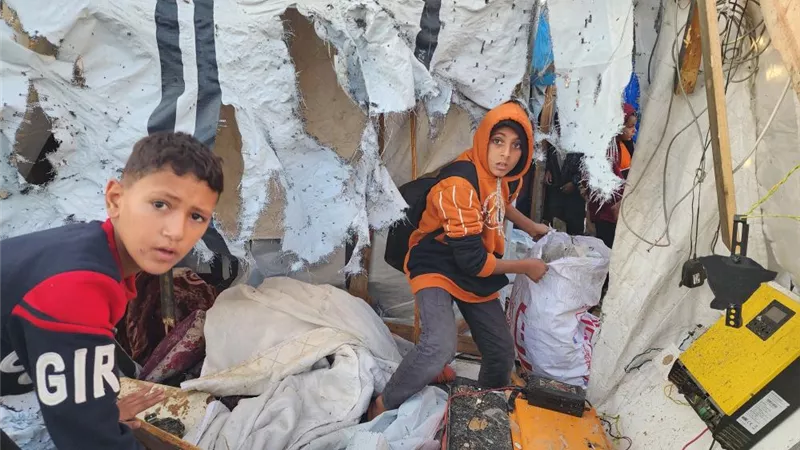 2500 نداء استغاثة بغزة جراء المنخفض القطبي.. وغرق مناطق بأكملها 
