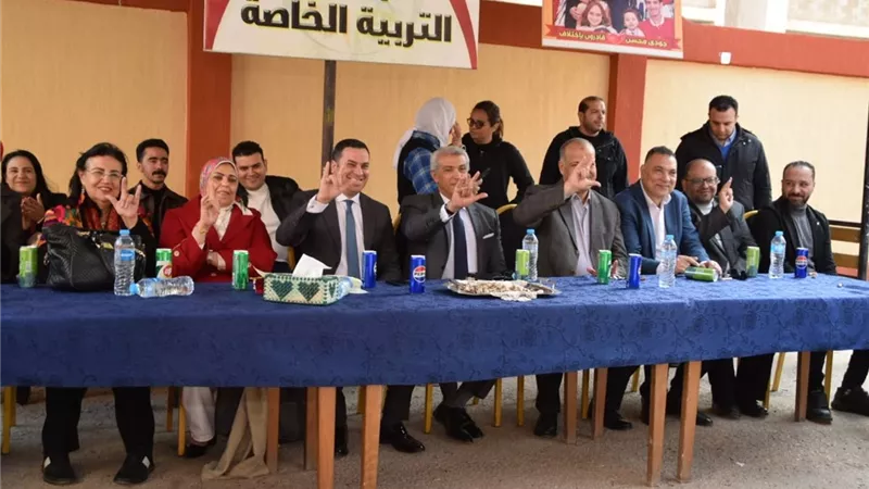 افتتاح أول فصل لمتعددي الإعاقة بمدرسة النور للمكفوفين ببورسعيد