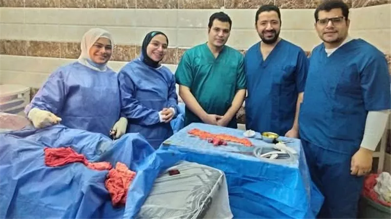 إنجاز طبي بمستشفى جامعة بني سويف في علاج ورم سرطاني متقدم لمريضة