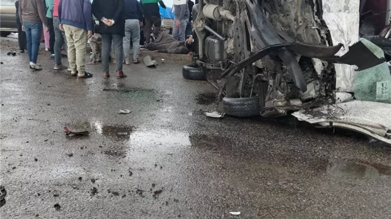 إصابة 5 أشخاص في حادث تصادم بطريق الإسكندرية الصحراوي