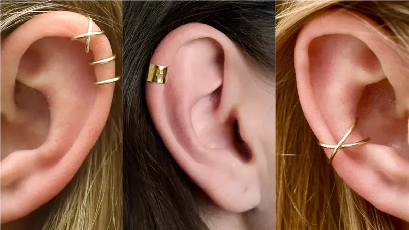 الـ Ear Cuffs.. حصيلة تصاميم أقراط تزيين الأذن بدون ثقب لـ 2025