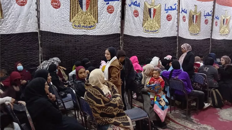 توافد ملحوظ للمواطنين على لجان انتخابات النواب بدوائر أسيوط