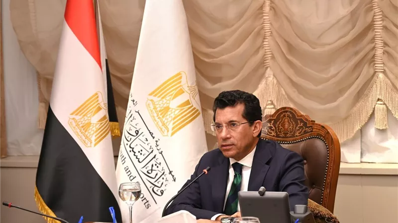 وزير الشباب يشهد الجلسة الختامية من نموذج «محاكاة دول البريكس»