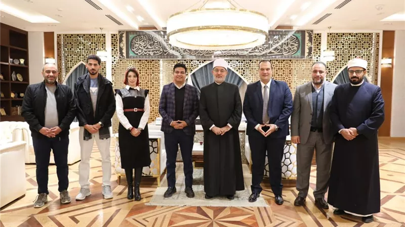 «الإفتاء» تستقبل وفد وزارة الشباب والرياضة لبحث تنفيذ البرامج والمبادرات