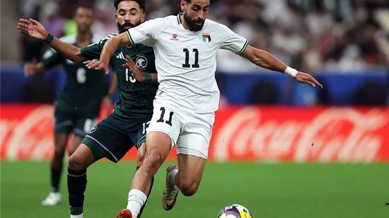 الفار يُنقذ الفدائي.. فلسطين والسعودية يتعادلان (1-1) ويلجأن لأشواط إضافية