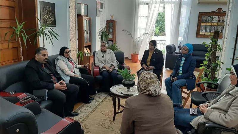 زيارات الدعم الفني تُعزز جودة التعليم بكلية علوم الرياضة بنات الإسكندرية
